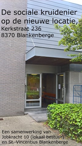 De wittebroodsweken van de sociale kruidenier op de nieuwe locatie zijn voorbij !