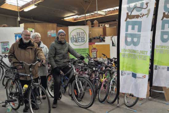 Fietsbieb tegen armoede