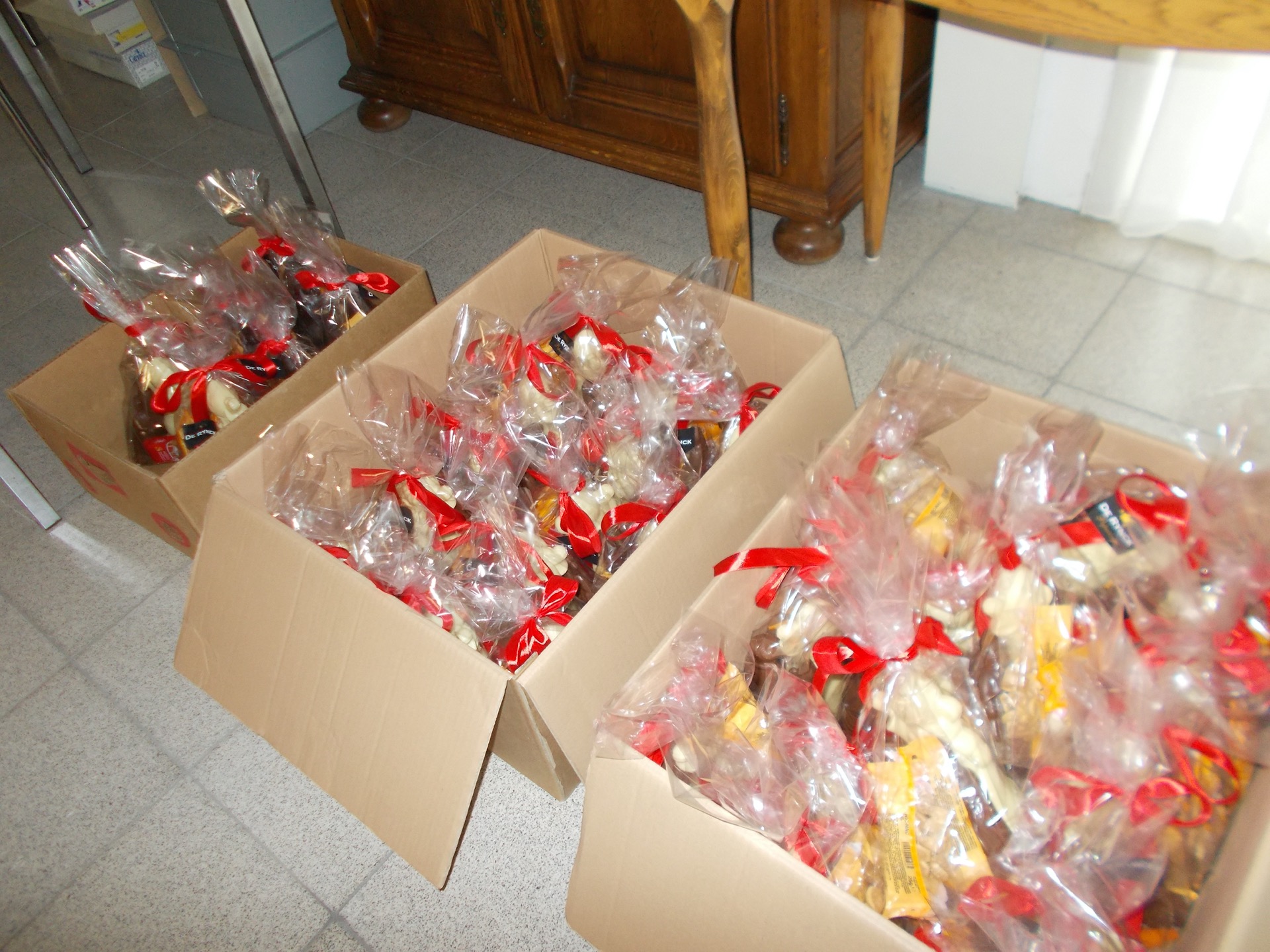 Sinterklaasgeschenkjes voor 117 kinderen